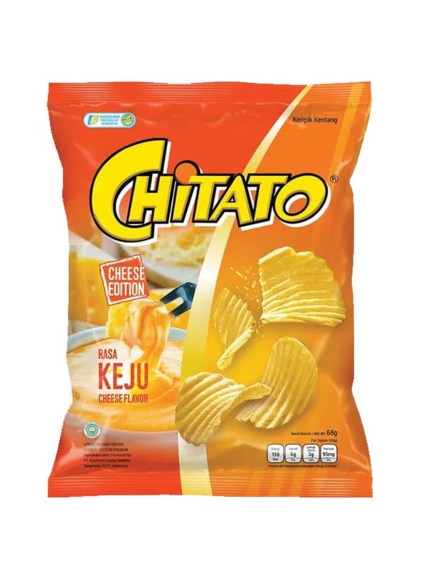 OL8 - Chitato Snack Potato Chips Cheese Supreme 68G