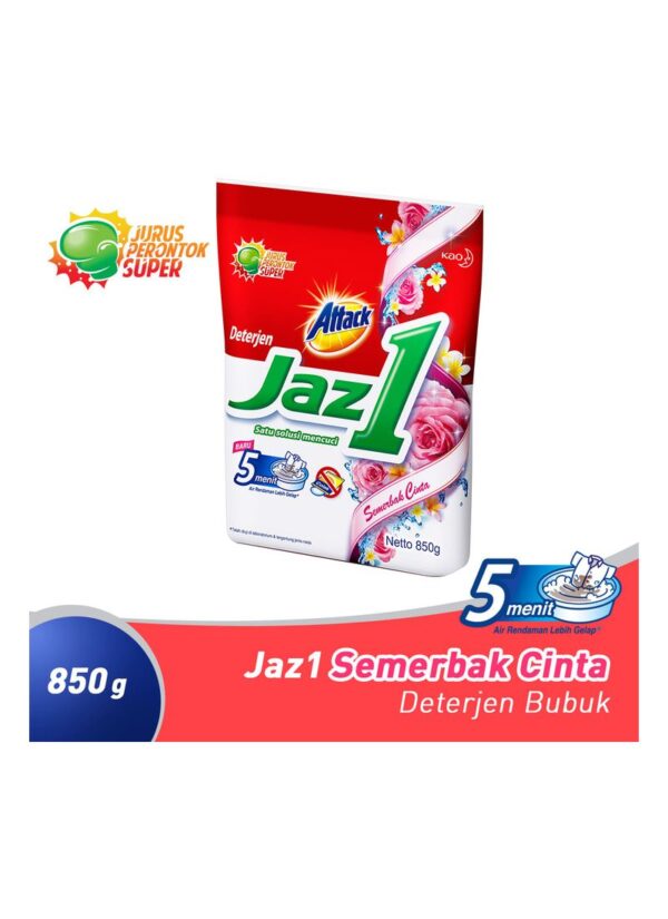 OL8 - Kao Attack Detergent Powder Jaz 1 Semerbak Cinta 850G