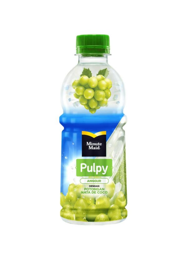 OL8 - Minute Maid Juice Pulpy White Grape Nata De Coco 300Ml