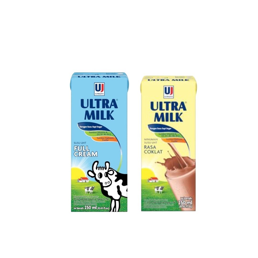  Susu  Ultra  UHT 250 ml Full Cream Coklat Oleight