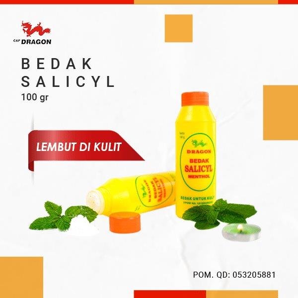 Dragon Bedak Salicyl 100 gr - Oleight